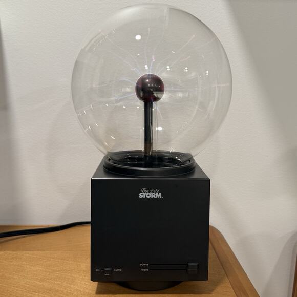 Eye of the Storm Plasma Lightning Globe Vintage 1987 Rabbit Systems Works Great! - Picture 3 of 7
